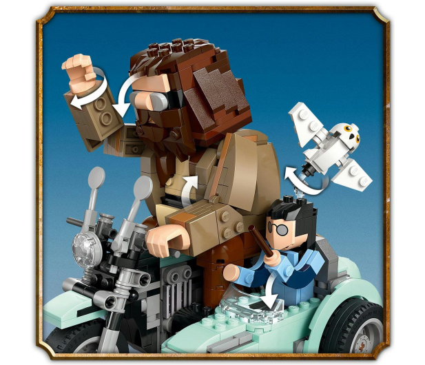 LEGO Harry Potter 76443 Przejażdżka motocyklowa Hagrida - 1284243 - zdjęcie 7